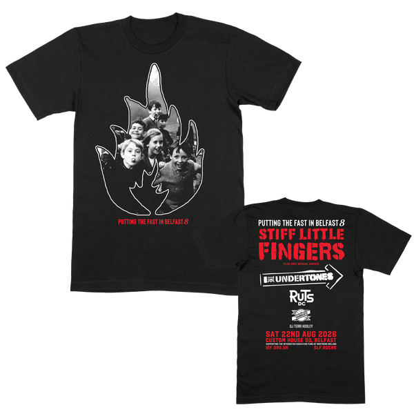 Putting The Fast In Belfast 8 Black Event T-Shirt - PRE ORDER