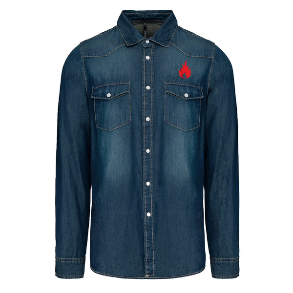 Flame Denim Shirt