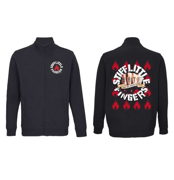 Hate Has No Home Here Black Track Jacket