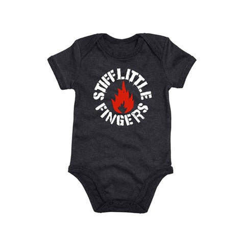 Classic Logo Baby Grow Black