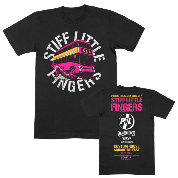 Putting the Fast In Belfast 2025 Event T-Shirt Black