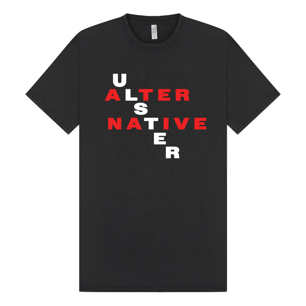 Alternative Ulster Acid Wash Black T-Shirt