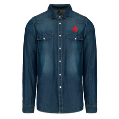 Flame Denim Shirt