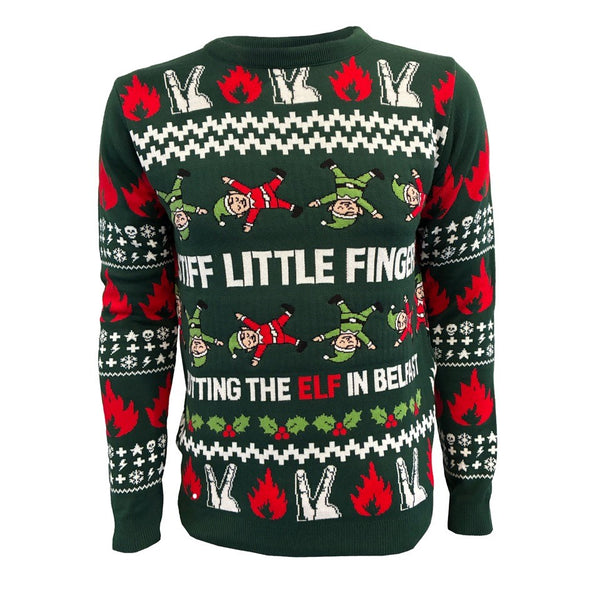 Putting The Elf In Belfast Christmas Jumper