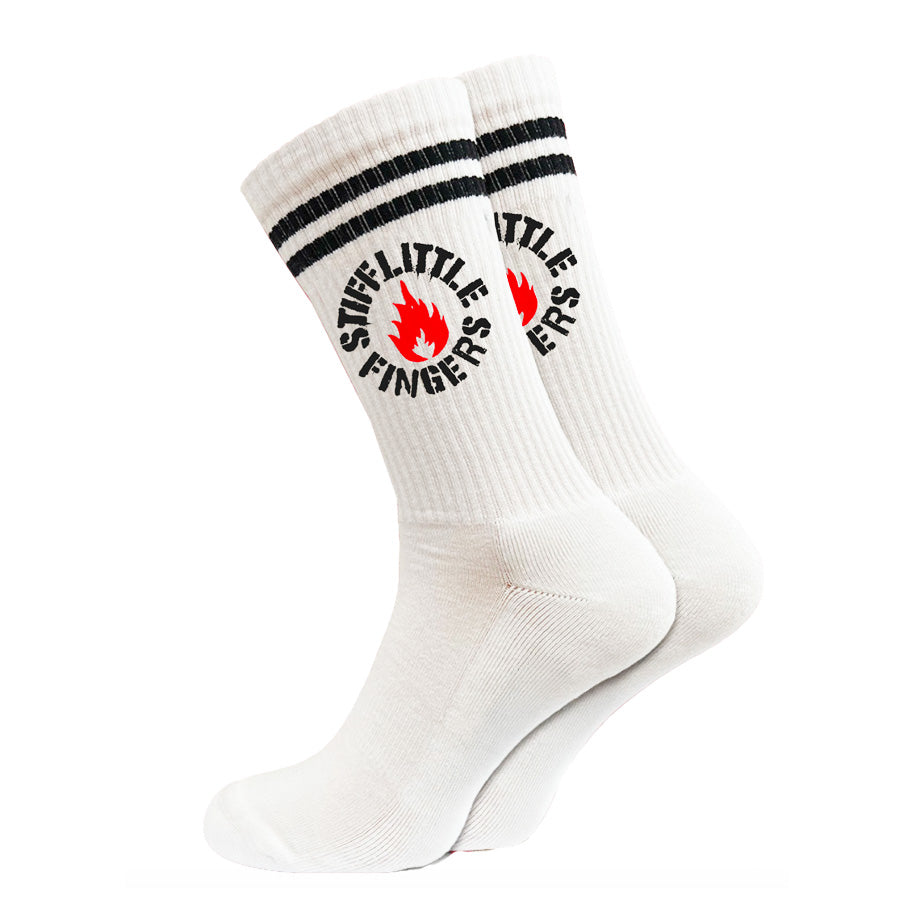 SLF Logo Socks | Stiff Little Fingers Official Store