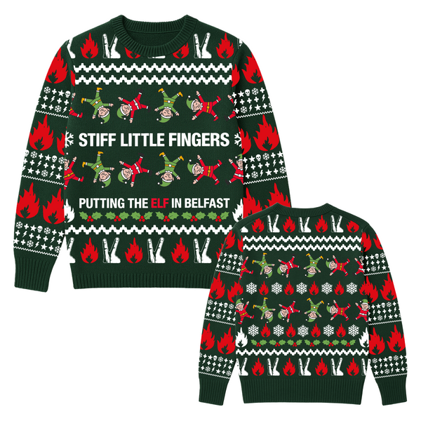 Putting The Elf In Belfast Christmas Jumper