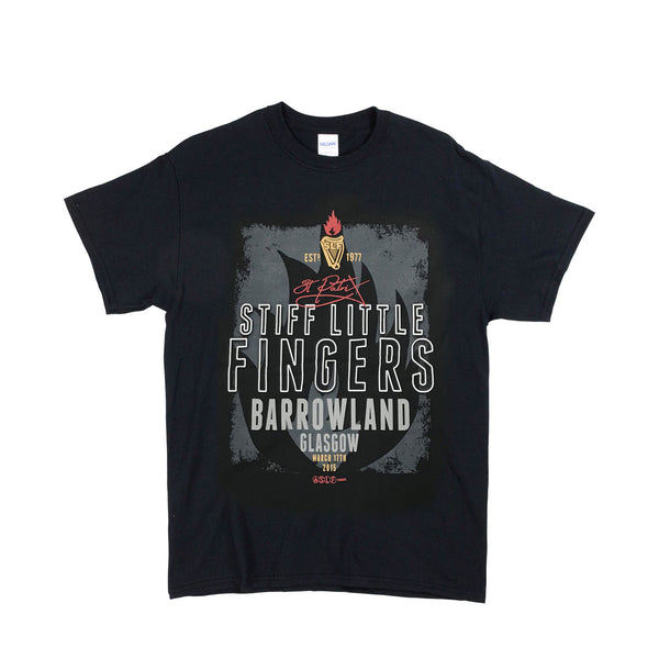 Barrowlands 24 2015 Black T-Shirt